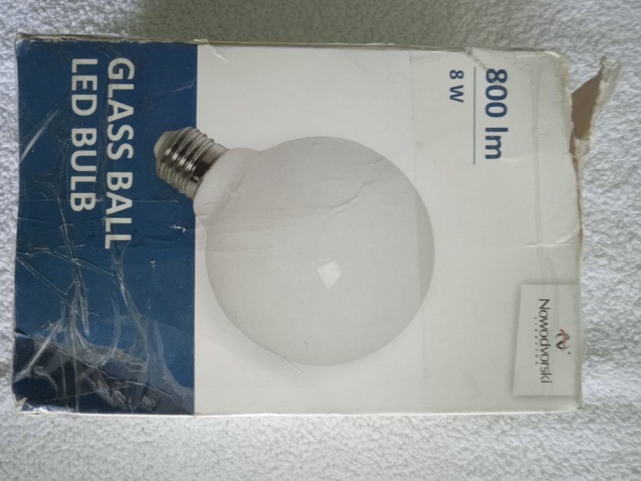 Żarówka Nowodvorski glass ball LED bulb