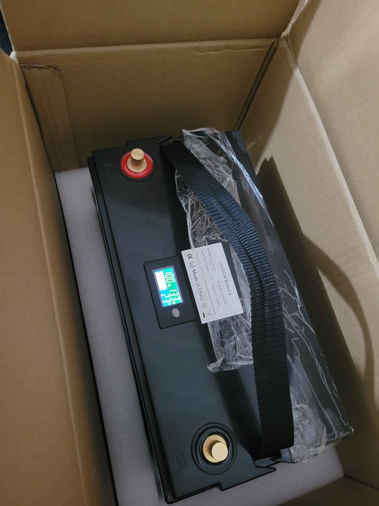 Bateria lítio 12V 100Ah 10kg