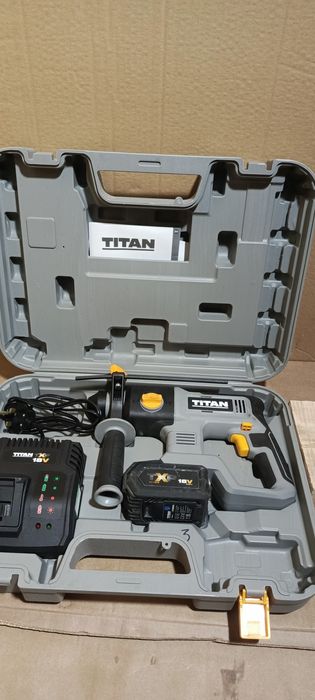 Młotowiertarka udarowa titan  18v tti871sds jak macallister mrh18-li