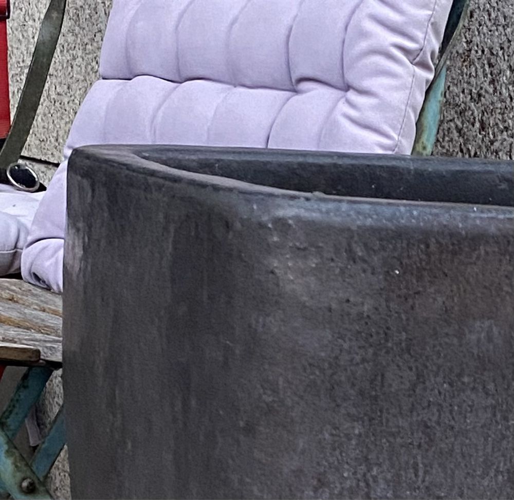 Vaso de exterior em cerâmica, grande