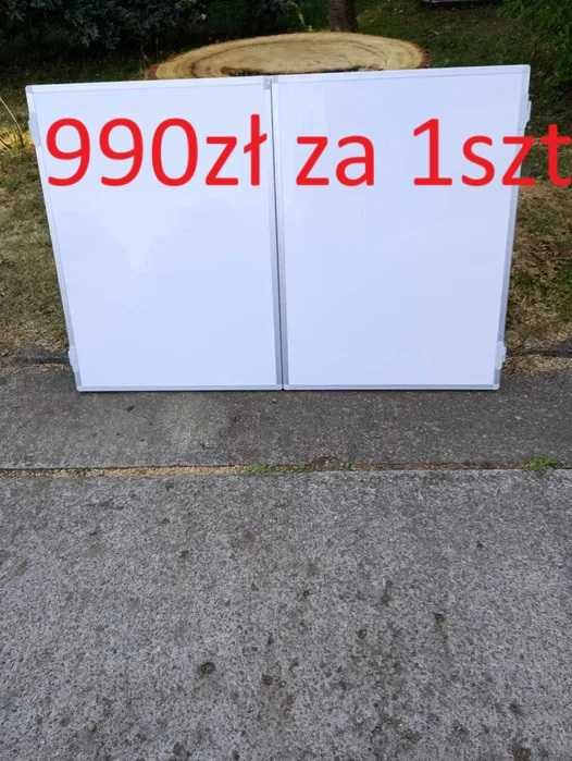 Tablica Tryptyk Suchościeralna Magnetyczna Biała Tablice do biur szkół
