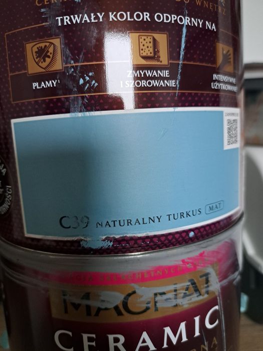 Mam do sprzedania 2 farby nie całe.