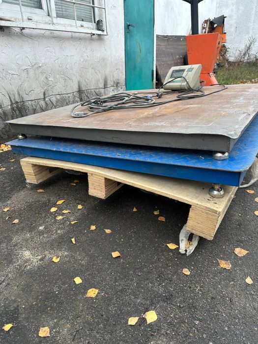 Платформні ваги ДНЕПРОВЕС ВПД-12/12-1 | вантажні | до 1000 кг