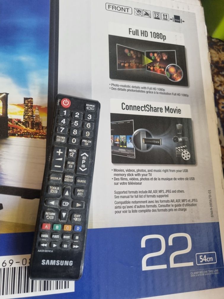 Monitor Telewizor Samsung 22cale 100hz super stan ue22f5000