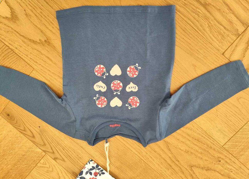 Zestaw 2szt- bluzki nowa bluzka niemowlęca 62/68 długi rękaw dziewcz