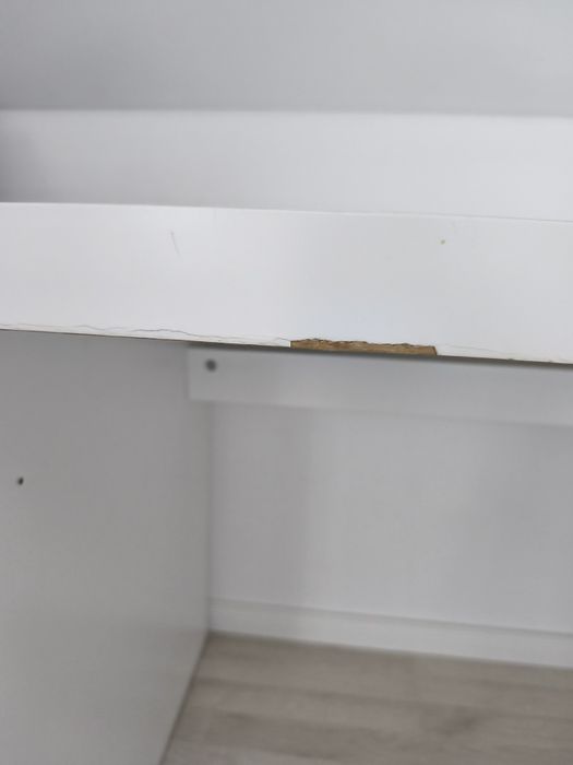 Biurko szkolne białe Ikea