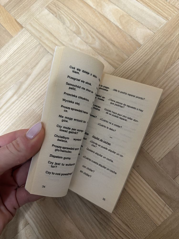 Rozmówki polsko hiszpańskie ze słowniczkiem