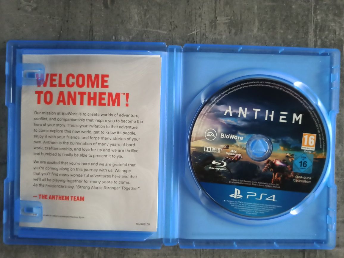 Gra PS4 Anthem PL