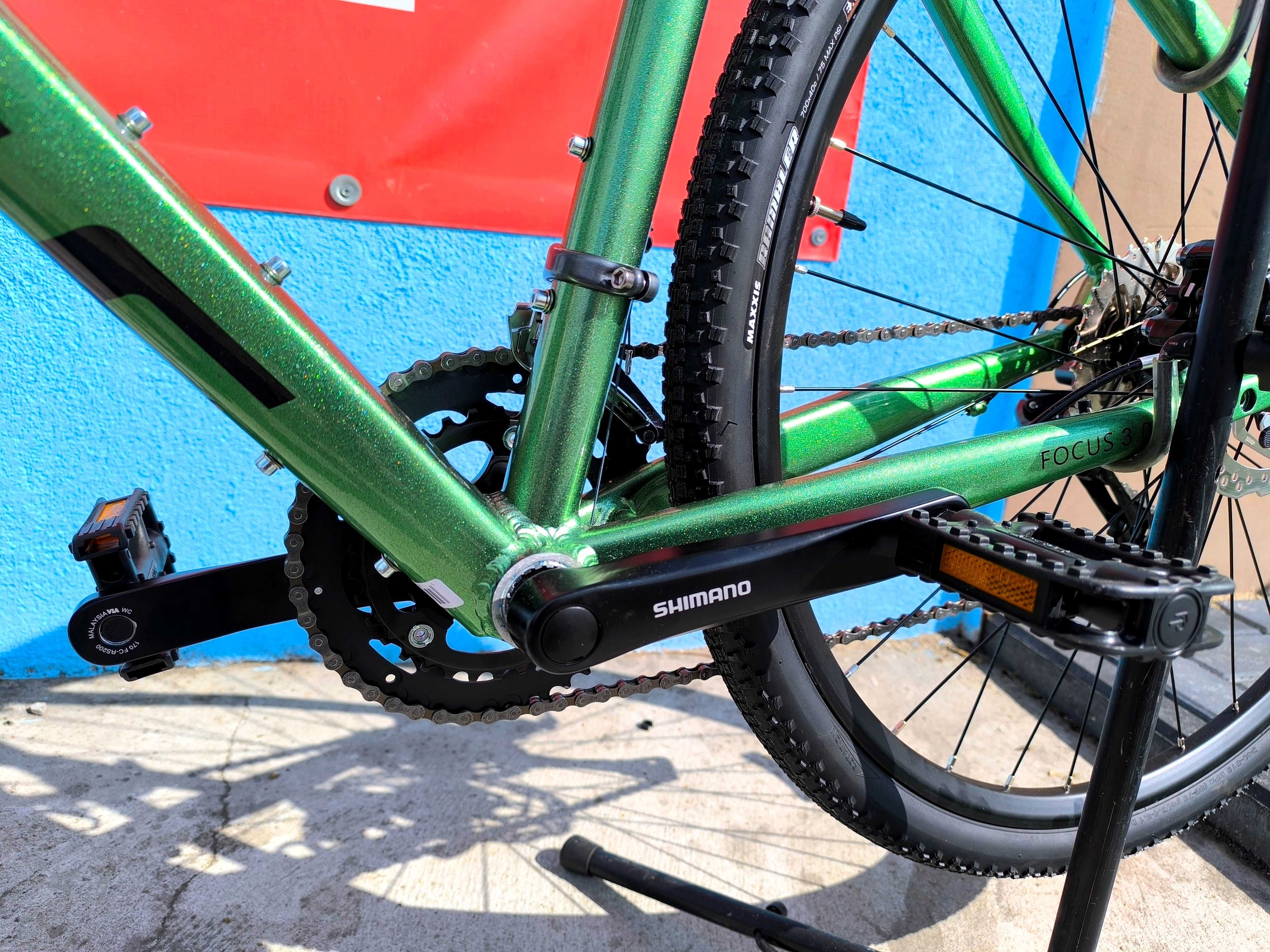 *PIĘKNY GRAVEL* STORM FOCUS 3.0 Roz. 54cm Shimano CLARIS 2x8 Maxxis!