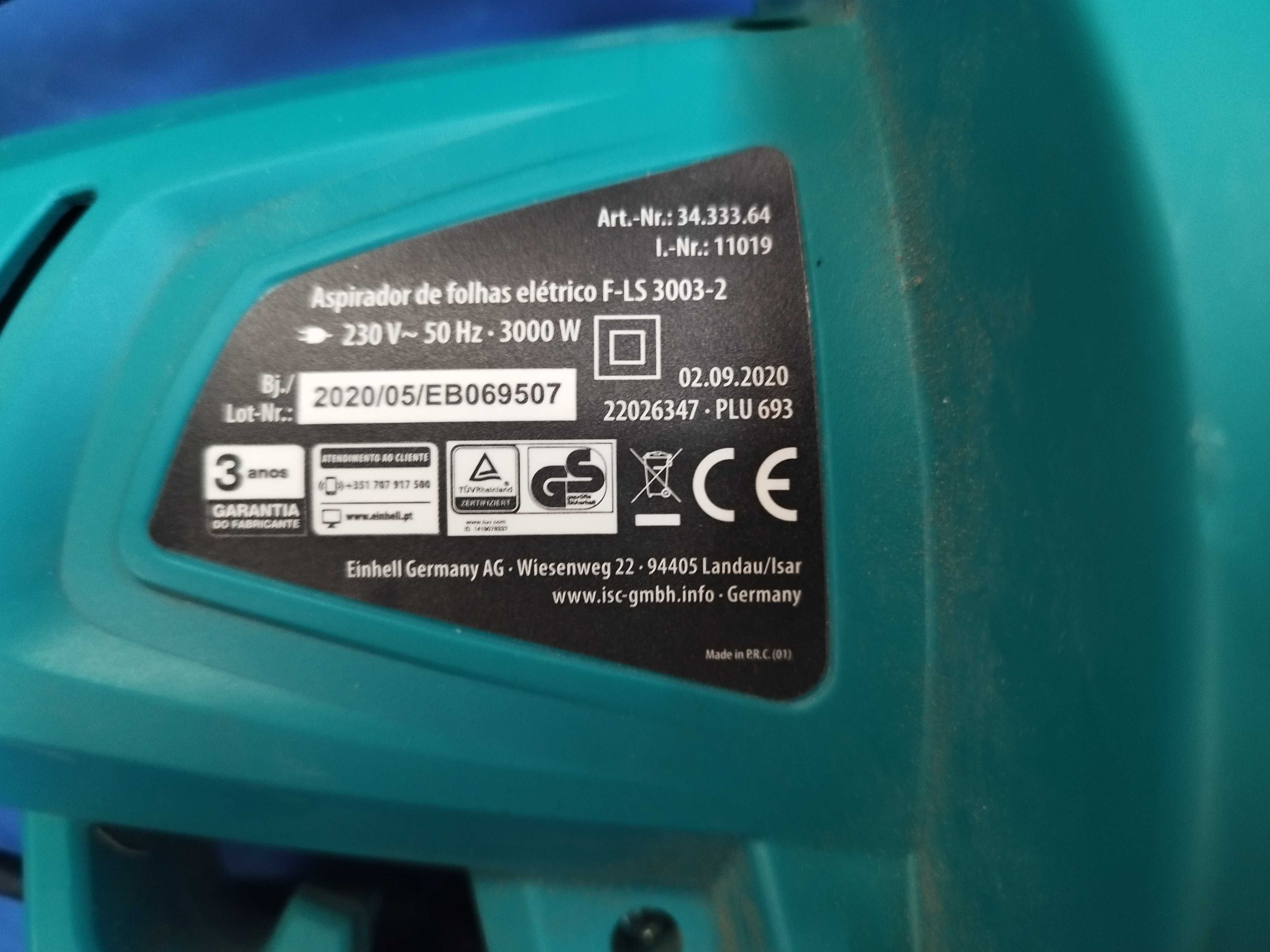 Aspirador de folhas electrico FERREX