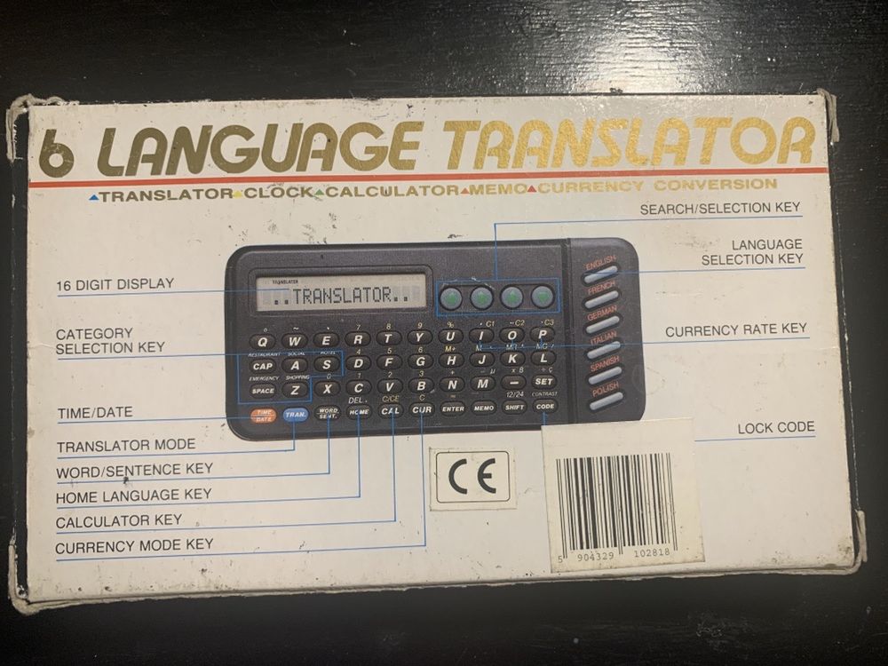 Translator tłumacz 6 języków