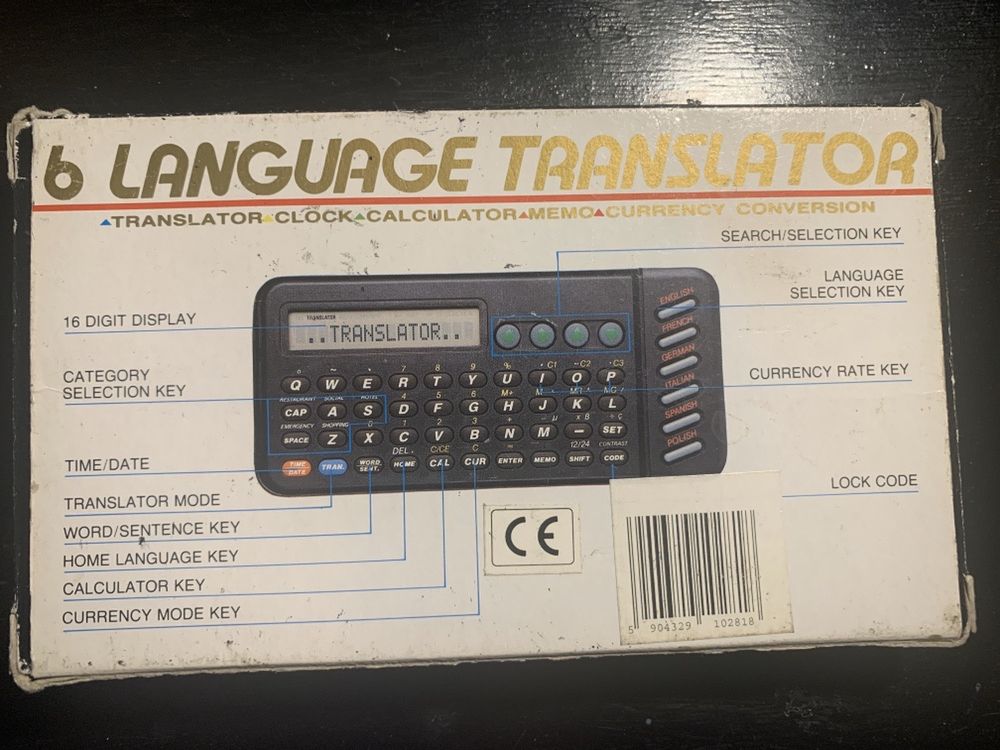 Translator tłumacz 6 języków