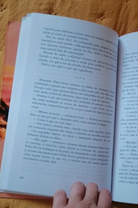 Livro Nicholas Sparks - O sorriso das estrelas