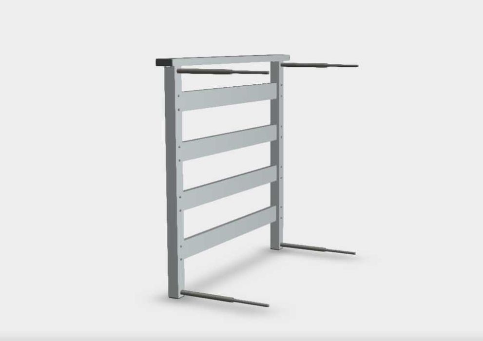 Balustrada francuska aluminiowa balkon francuski 130cm RAL WYSYŁKA
