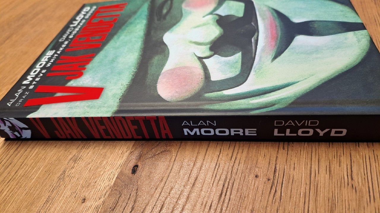 V jak Vendetta - Alan Moore - UNIKAT