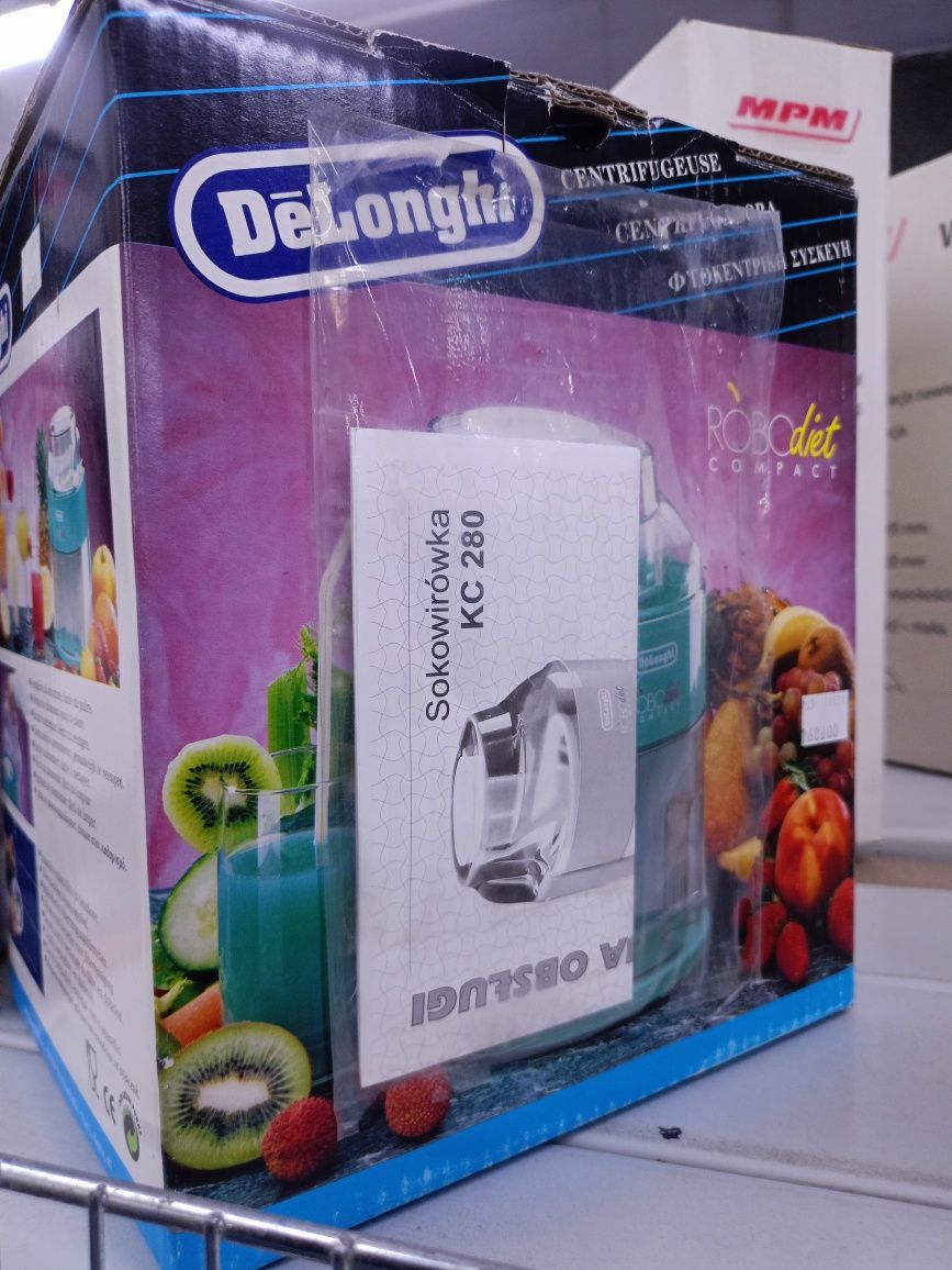Sokowirówka DELONGHI KC 280
Kod: 39137