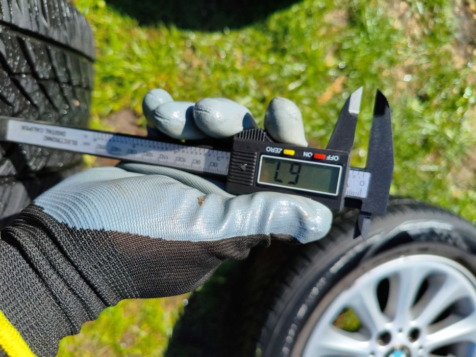 Felgi BMW E87 5x120, opony całoroczne 205/55/16 jak nowe