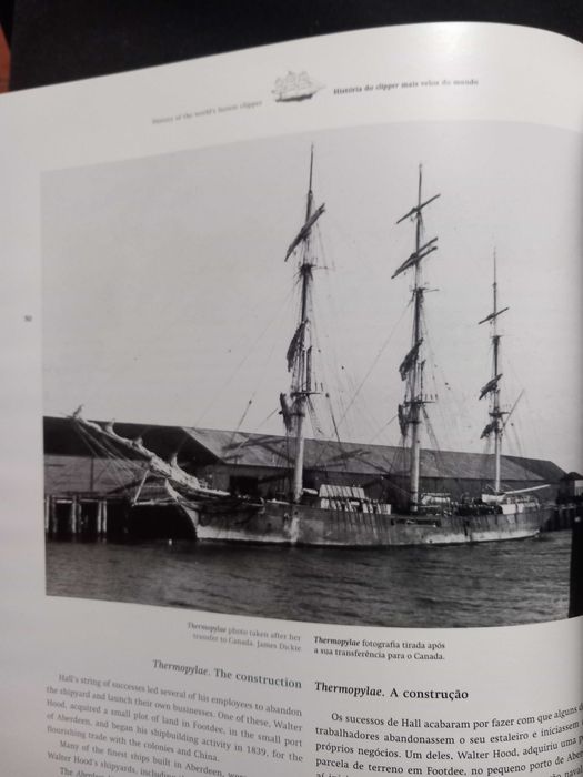 Livro - Thermopylae História do Clipper mais veloz do mundo