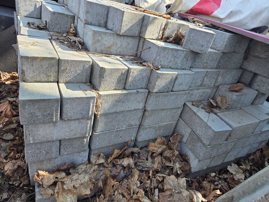 Nowy Polbruk prostokąt 8cm konkretny pod tiry na podjazd podworko