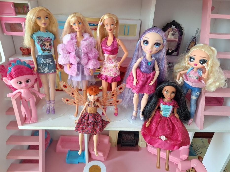 Барбі колекційна, дісней, мател, рейнбоул, фея