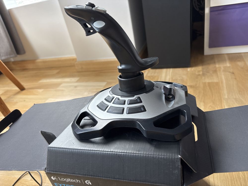 Logitech joystick Extreme 3D PRO precision flightstick X3D dla windows
