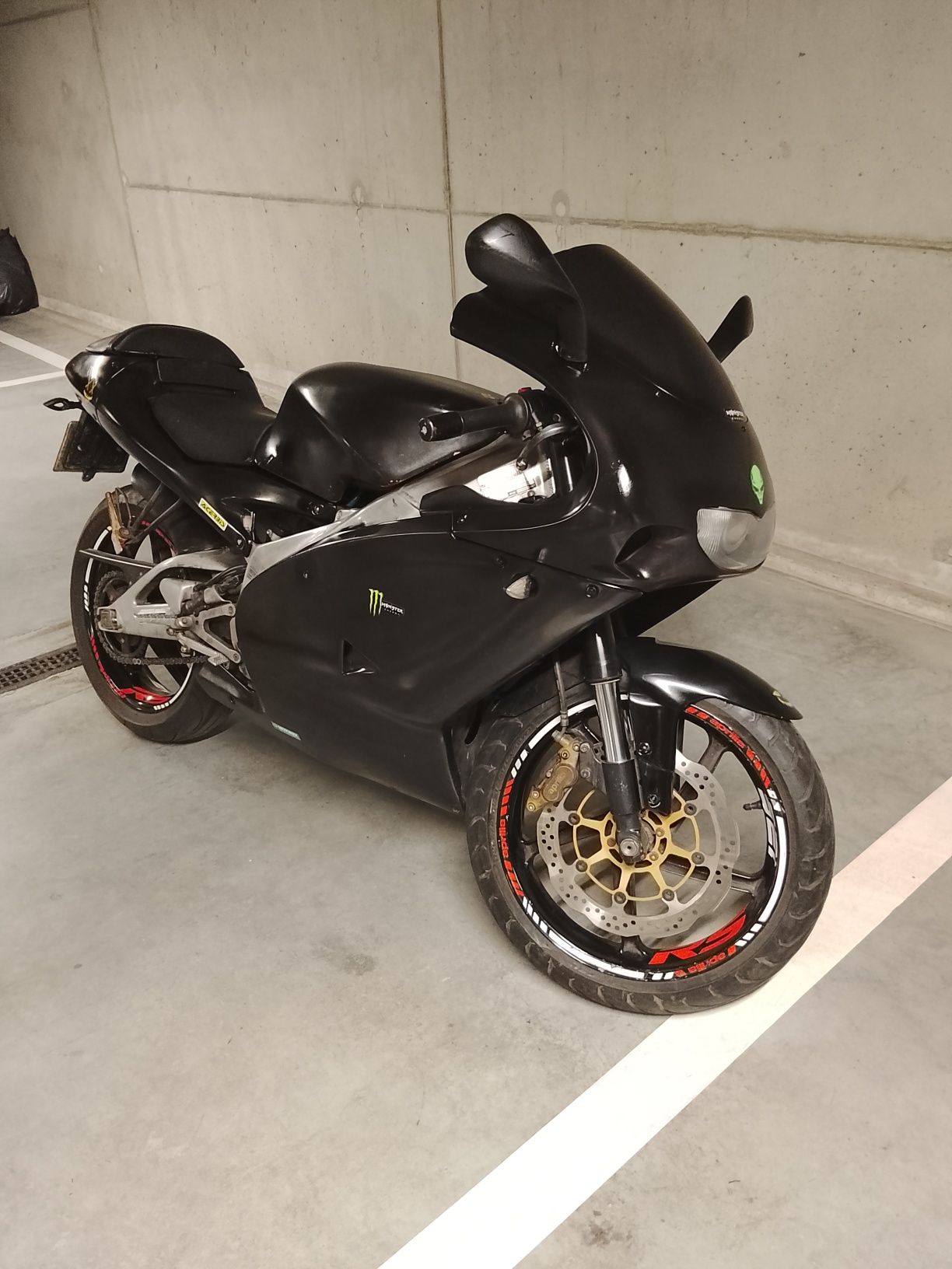 Aprilia rs 125 rotax 122 po remoncie silnika