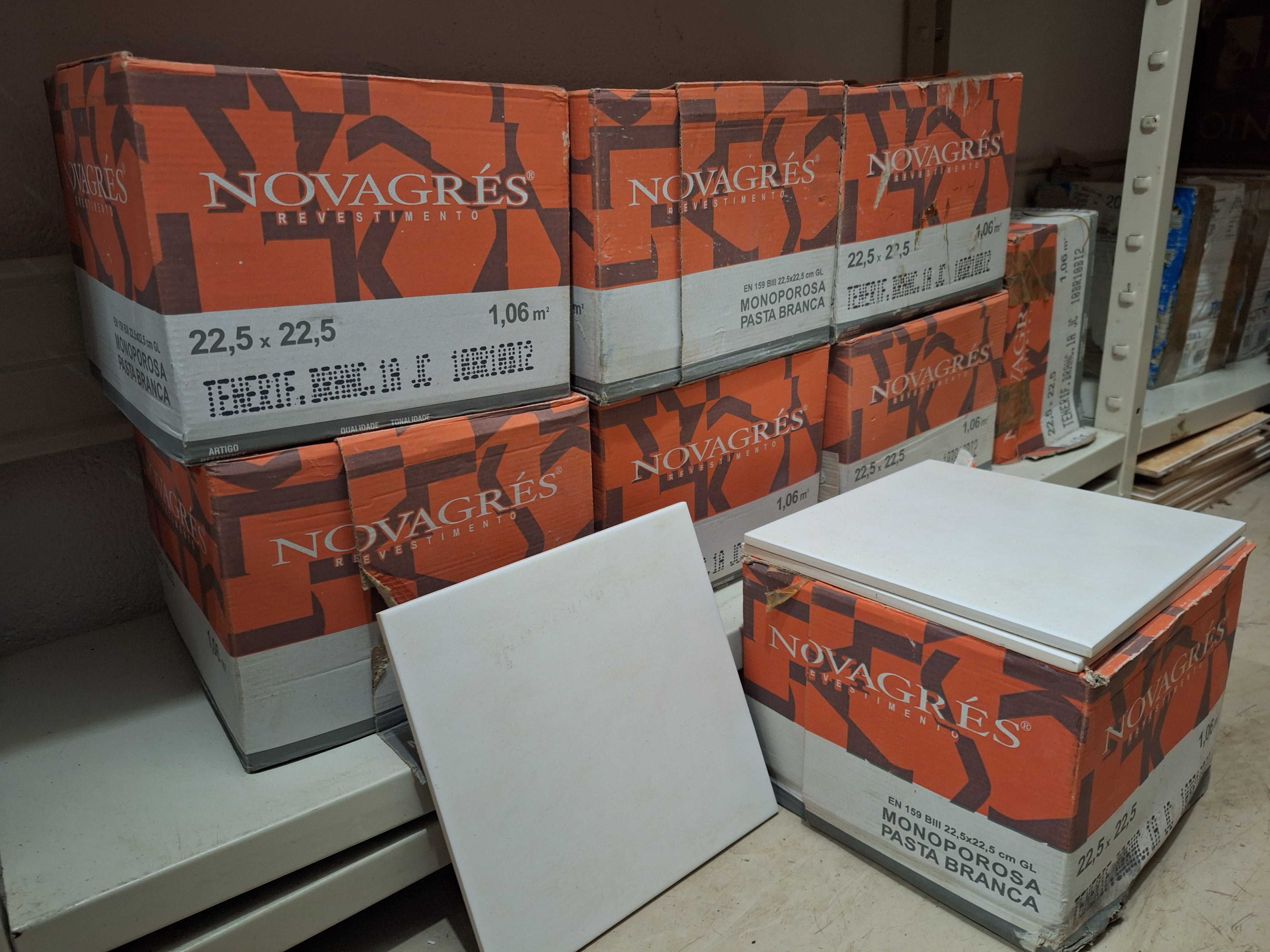 Revestimento NOVAGRÉS - Tenerife Branco 22.5x22.5 (ref. JC 10BR10BI2)