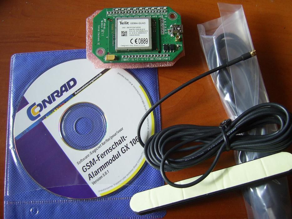 Moduł GSM 3.8 V/DC, 4.2 V/DC GX106M