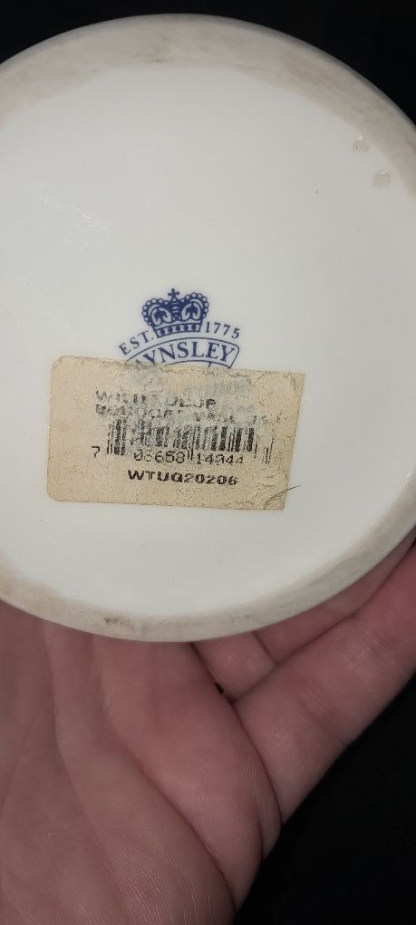 Wazon AYNSLEY WILD TUDOR porcelana  kolekcjonerski