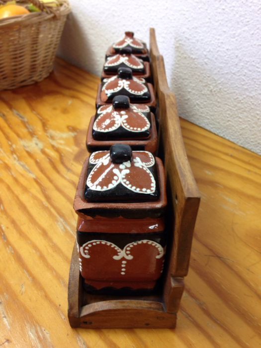 antiguidade separador para especiarias