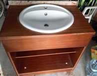 Movel wc em madeira