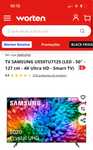 Televisão Samsung de 50’’ utilizada
