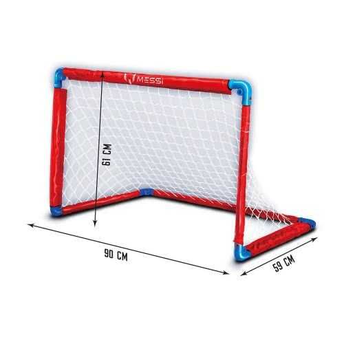 Bramka składana Leo Messi duża 90x61cm