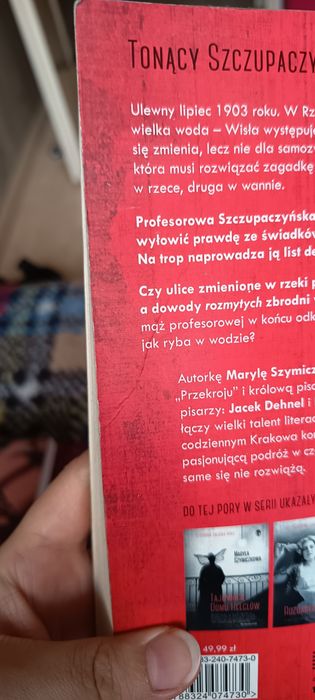 Książka śmierć na Wenecji Maryla Szymiczkowa