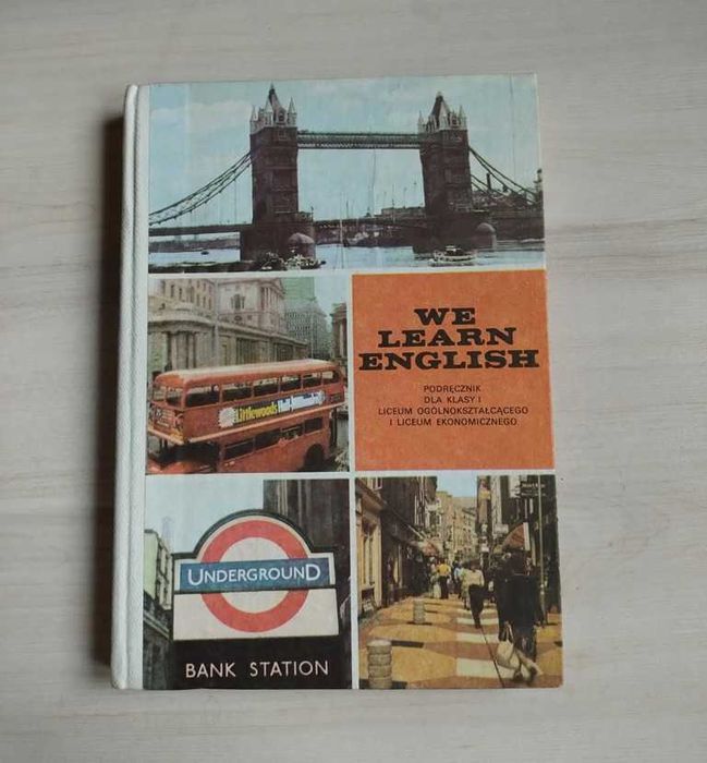 We learn English książka do nauki języka angielskiego