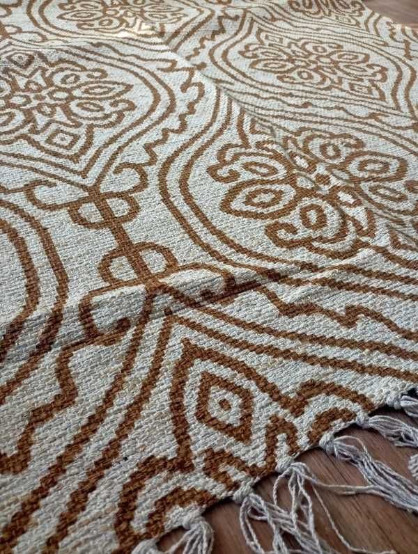 Dywan zewnętrzny wewnętrzny do salonu na taras balkon dywanik boho