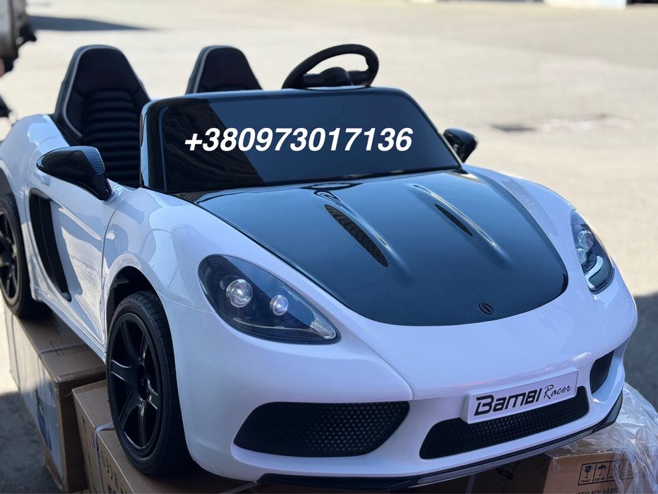 Детский электромобиль порш 5737 мощность 48 вольт 600 ватт