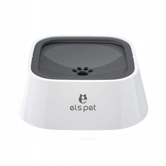 Pływająca miska na wodę dla psa bez rozchlapywania, 1L wolno pijąca