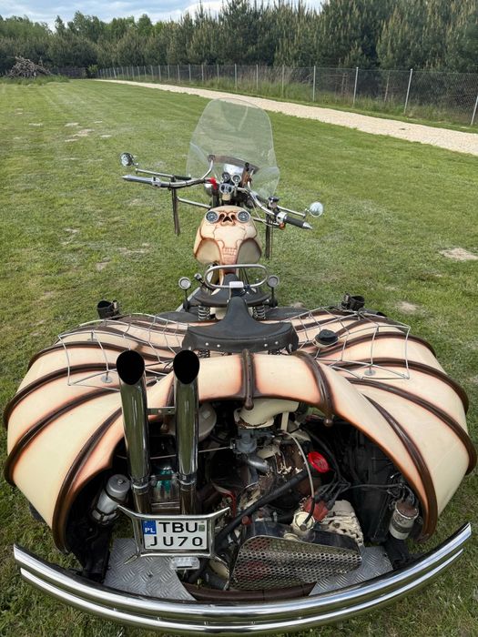 Motocykl SAM TRIKE .Trajka,Trójkołowiec.