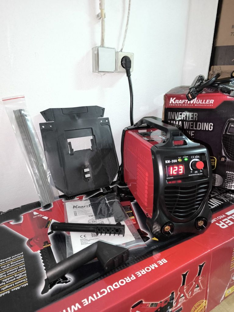 Aparelho de soldar inverter 350Amp eléctrodos