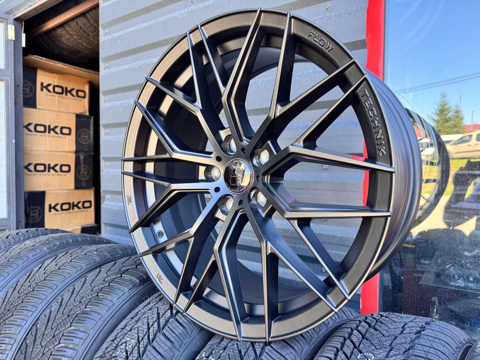Нові Чорні титани R18 5x112 Mercedes BMW Audi VW SKoda Seat литі диски