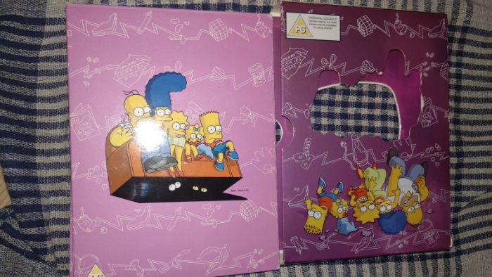 диски симпсон the simpsons the complete third season dvd 4 диска