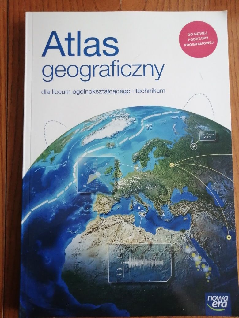 Atlas geograficzny. Nowa Era. Liceum i technikum.