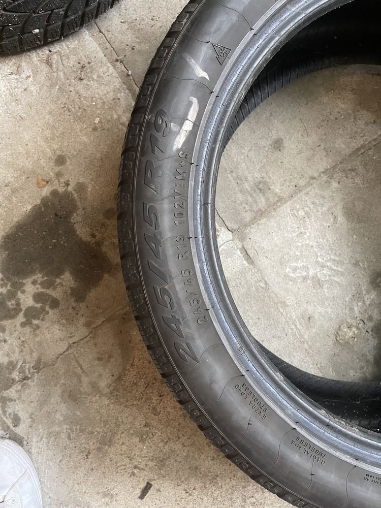 Opony zimowe Pirelli 245/45/19
