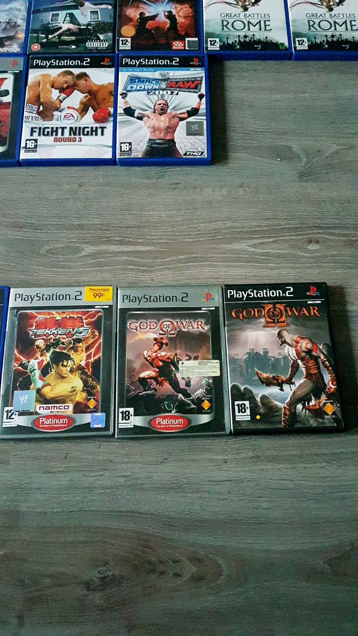 Gra gry PS2 26 gier konsola PlayStation 2 dla graczy i kolekcjonerów !