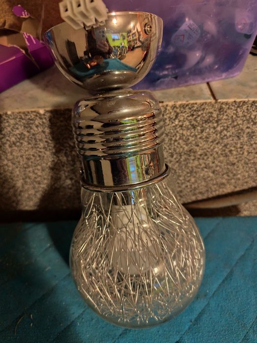 Żyrandol żarówka retro