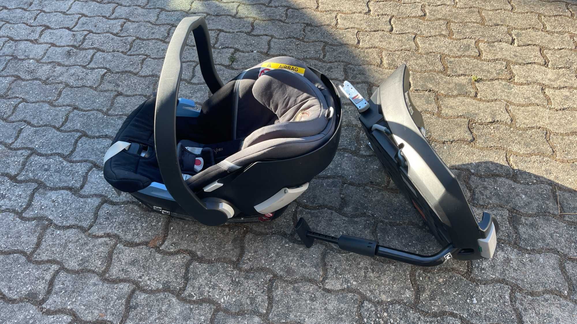 Ovo Cybex Aton 5 com base Isofix