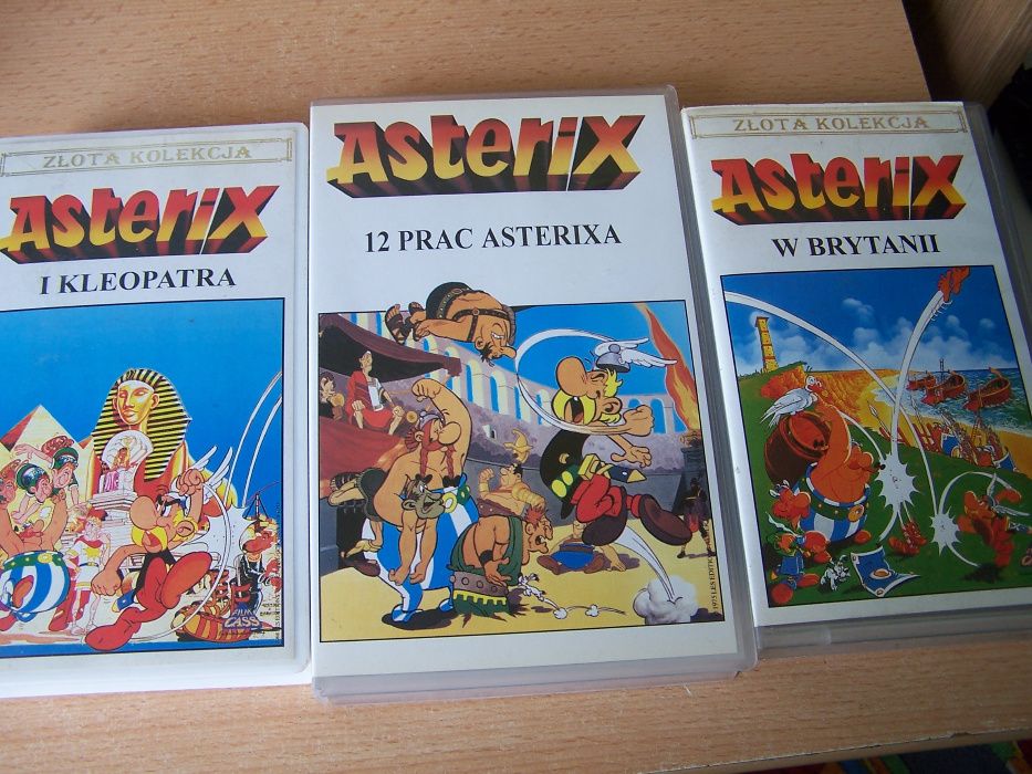 Asterix Złota Kolekcja VHS(kasety wideo)