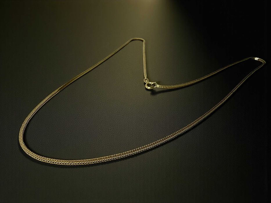 Piękny łańcuszek I 750 I Splot Lisi ogon I Świetny stan