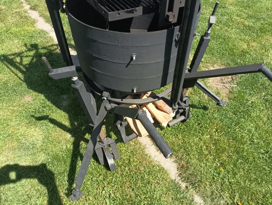 Grill  ozdobny palenisko 2w1, mobilny